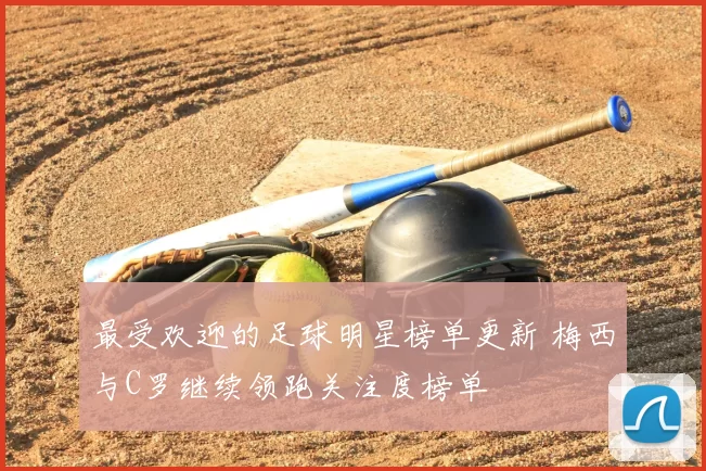 最受欢迎的足球明星榜单更新 梅西与C罗继续领跑关注度榜单