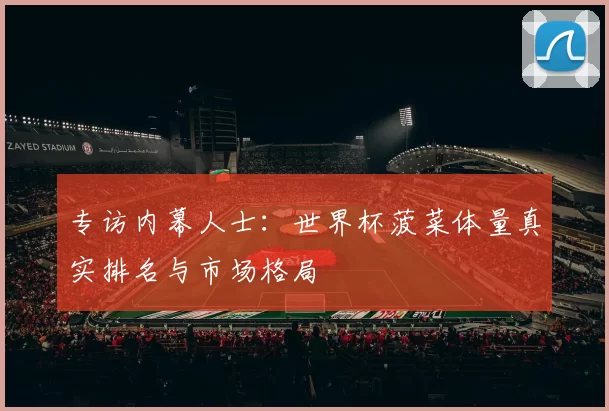 专访内幕人士：世界杯菠菜体量真实排名与市场格局