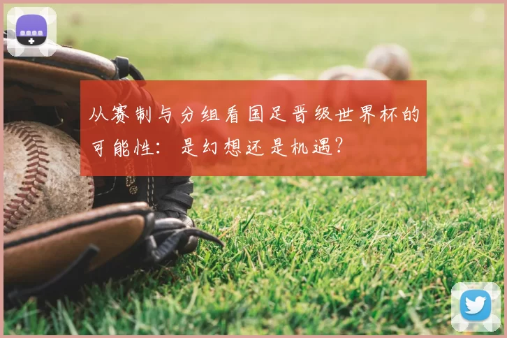 从赛制与分组看国足晋级世界杯的可能性:是幻想还是机遇?